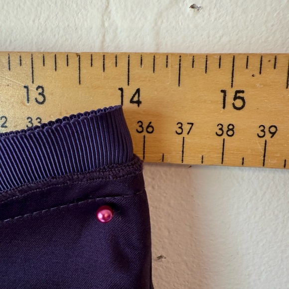 THE LIMITED DEEP PURPLE PLEATED & TIERED SATIN A LINE SKIRT SZ  XS - Picture 9 of 10